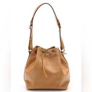 Louis Vuitton Noe bucket bag in caramel epi leather